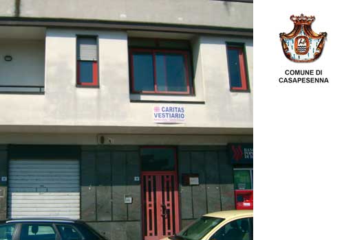 Sede di Caritas, protezione civile