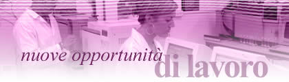 nuove opportunita' di lavoro